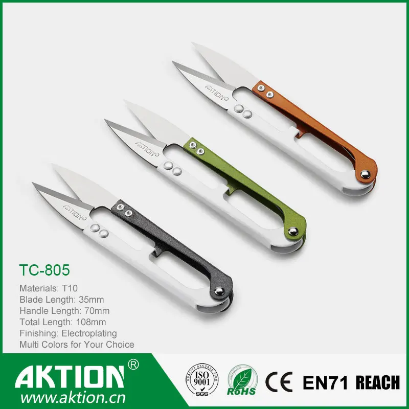 aktion yarn scissors colorized handle thread