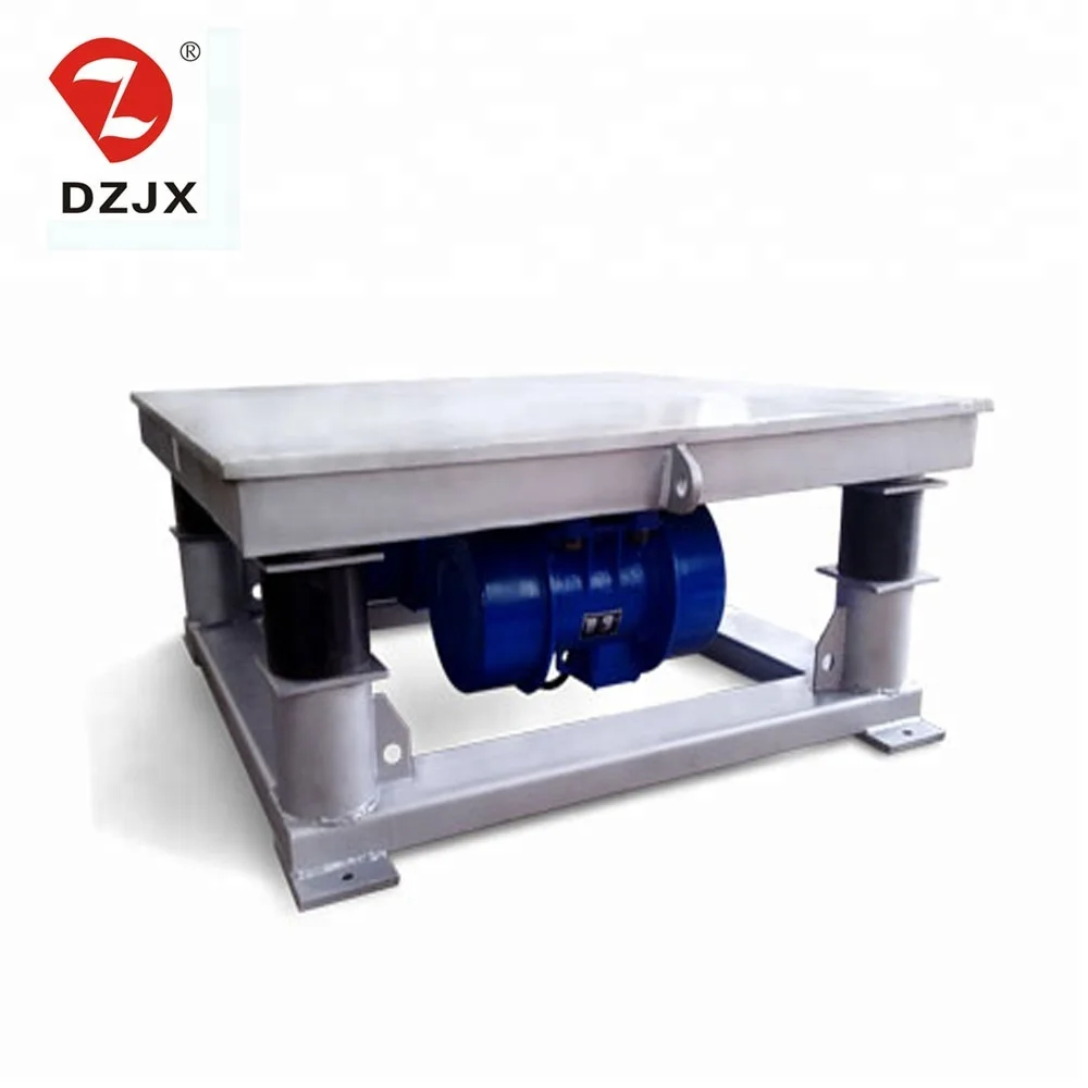 DZJX Mini High Frequency Vibrating Table Cement Mortar Concrete Vibrator