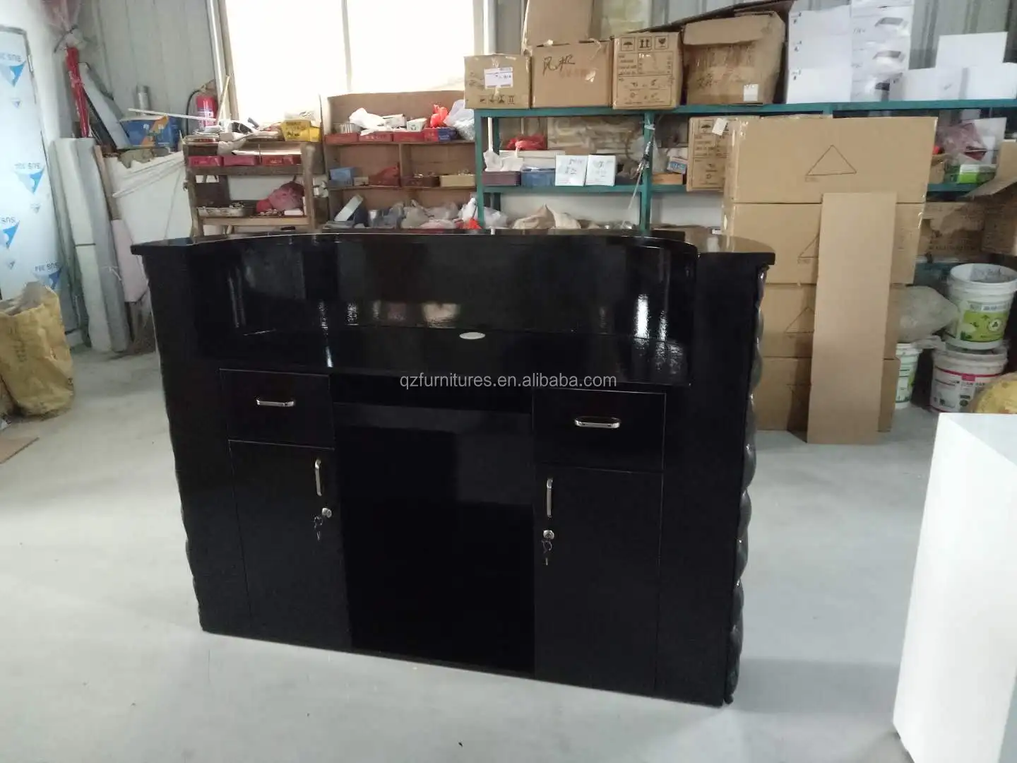 Cheap Salon Furniture Reception Desk For Salon Qzp716b Buy Cheap