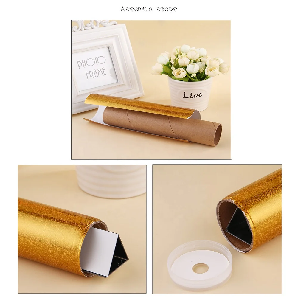 Рекламный подарок, детские игрушки, «сделай сам», металлическая бумага, калейдоскоп, игрушки для детей