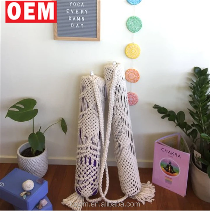 crochet yoga mat