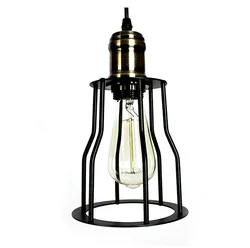 Многоголовая люстра, современный подвесной светильник, железная клетка, промышленная птичья клетка, креативная Подвесная лампа