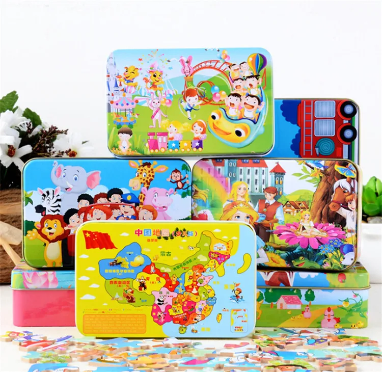 Новинка, оптовая продажа, деревянные блоки FQ, интересная образовательная игрушка для малышей, игра-головоломка, 3d Деревянный пазл