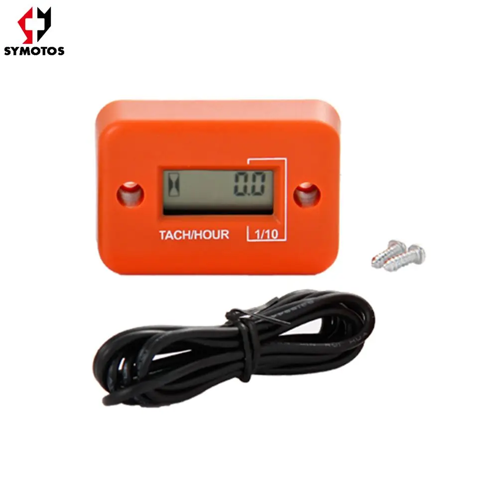 Scooter Speedometers Inductive Tachometer with Hour Meter for All