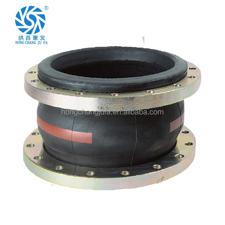 Din Dn80 Rubber Flex Absorbing Vibration Couplings Ball Joint Expansion