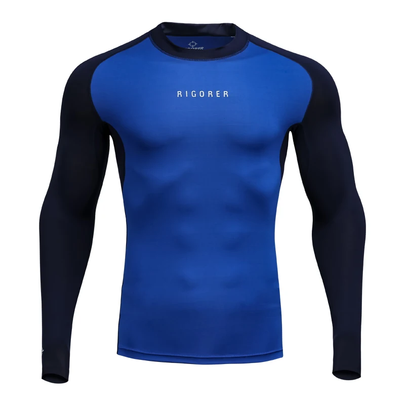 Rigorer Gym Wear Workout Wear Compression Tights Long Sleeve T