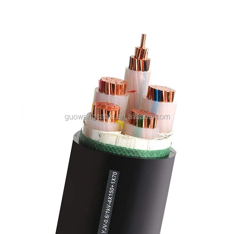 0.6/1kv Cu Pvc Insulated And Jacket Electrical Power Cable 3x25mm Nyyhy