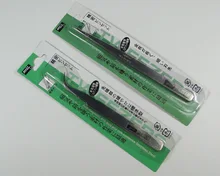 Nail tools supplies false nail stickers diamond paste diamond drill nail take elbow straight head tweezers