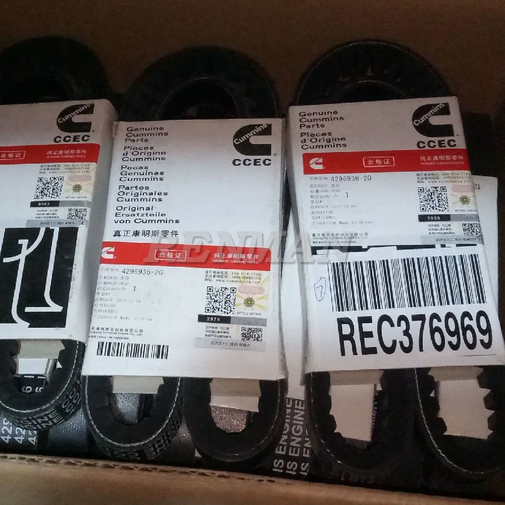 4296936 Cummins engine NTA855 Fan Drive V Belt| Alibaba.com