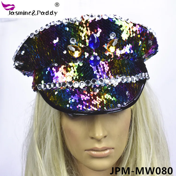 Buy Sequins Cap,Halloween Hat,Diamond 