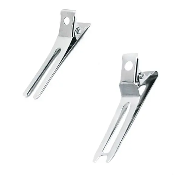 Оптовые профессиональные металлические пластиковые зажимы для волос домашнего использования в парикмахерском салоне