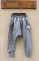 Baby Boys Spring Autumn Basic Knit Spandex Baggy Pants Gray Soft Cotton Easy To Match Suitable