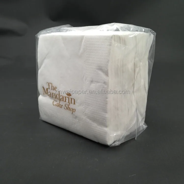 Одноцветная печатная салфетка, бумажный стол, посуда, Сервиз с логотипом