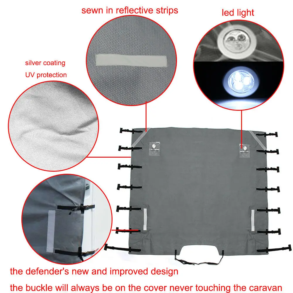 Caravan Front Cover Universal Front Towing Cover Protector Accessories ...