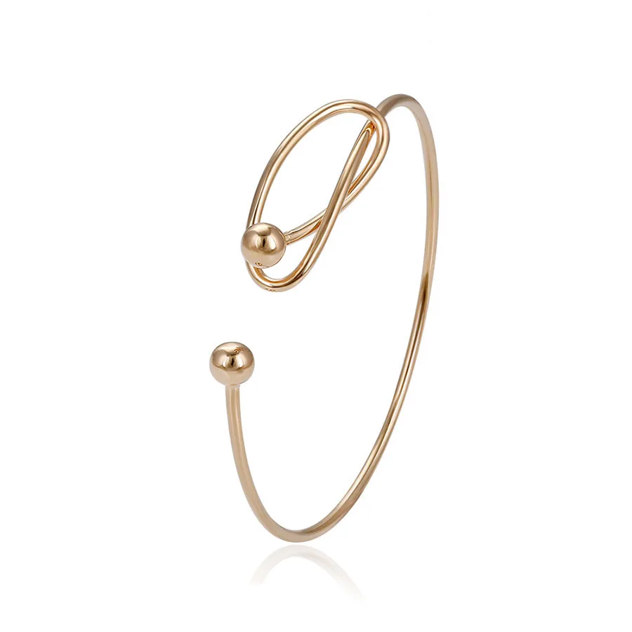 Shop 51918 Xuping 7 Gram Gold Bangles - Simple & Fashionable