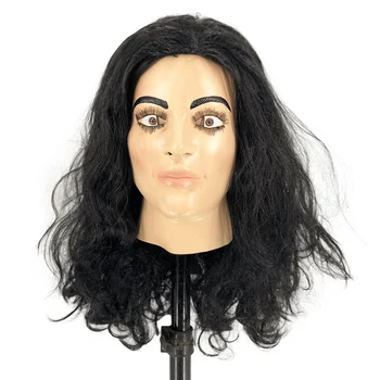 Kylie Jenner Celebrity Cosplay Female And Fancy Dress Sissy Latex Mask