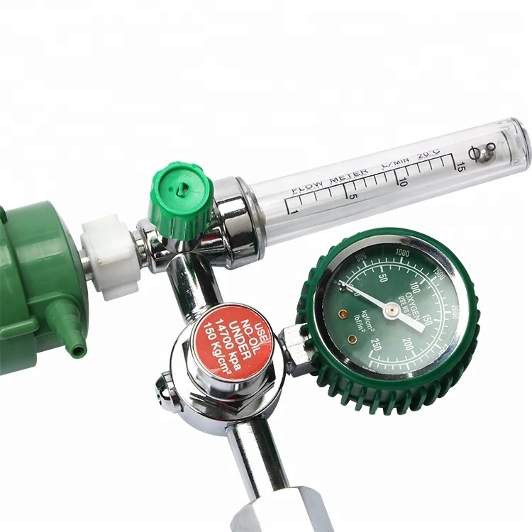 High Pressure Medical Oxygen Flow Meter Regulator Economical Product