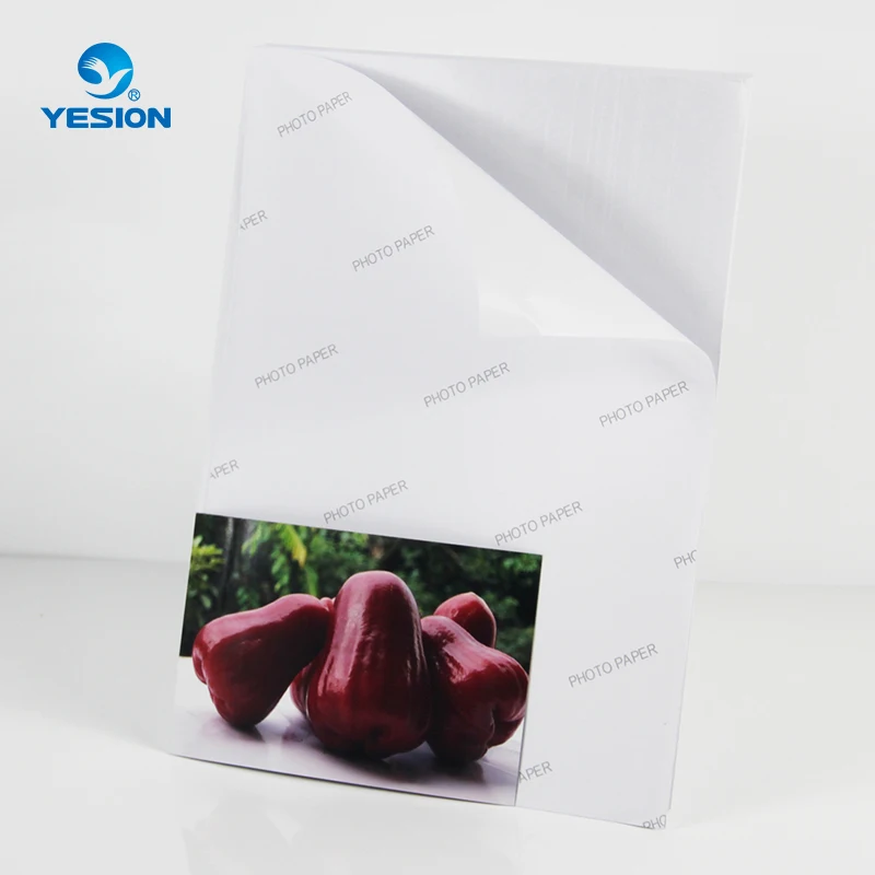 Yesion Inkjet 90150g Glossy Selfadhesive Tracing Foto Papier
