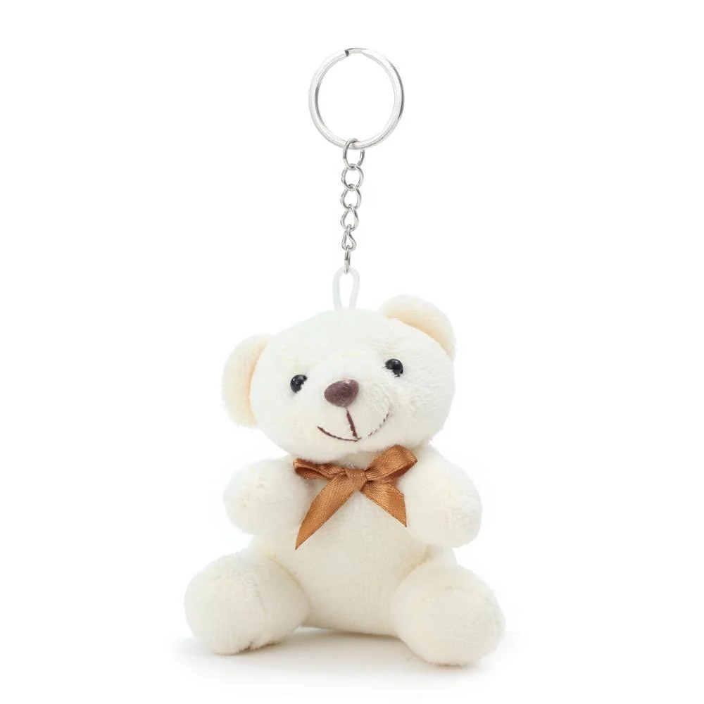 Source Custom plush stuffed cheap teddy bear keychain on m.
