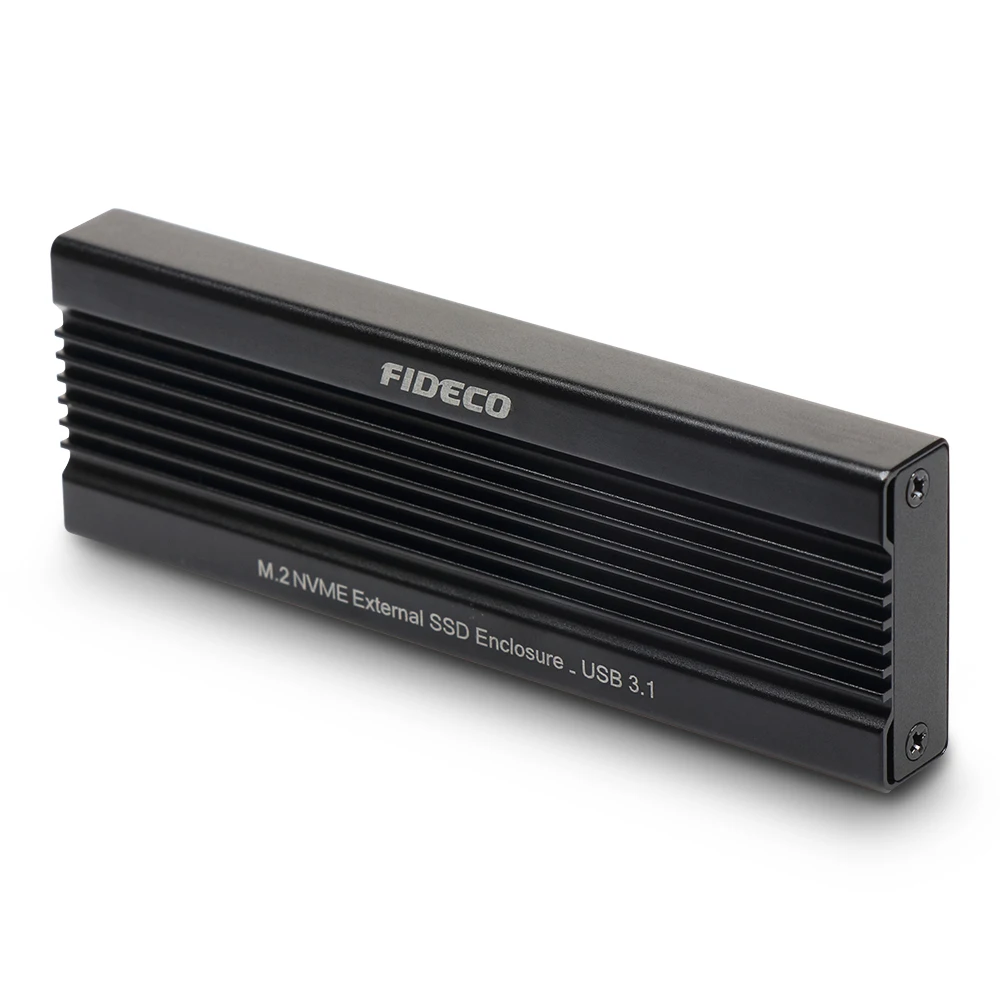 Внешний корпус для жесткого диска FIDECO usb 3,1 type c gen 2 NVME pcie m.2 ssd hdd