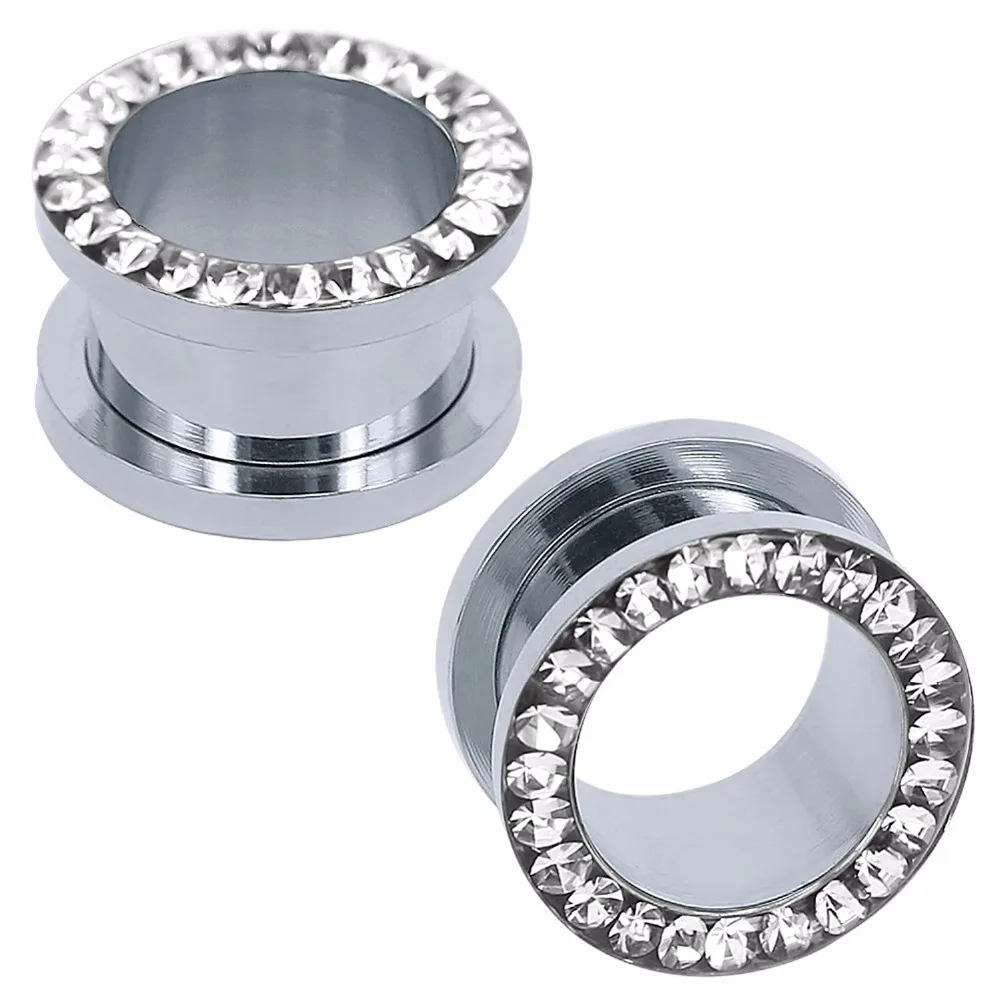 2 gauge diamond plugs