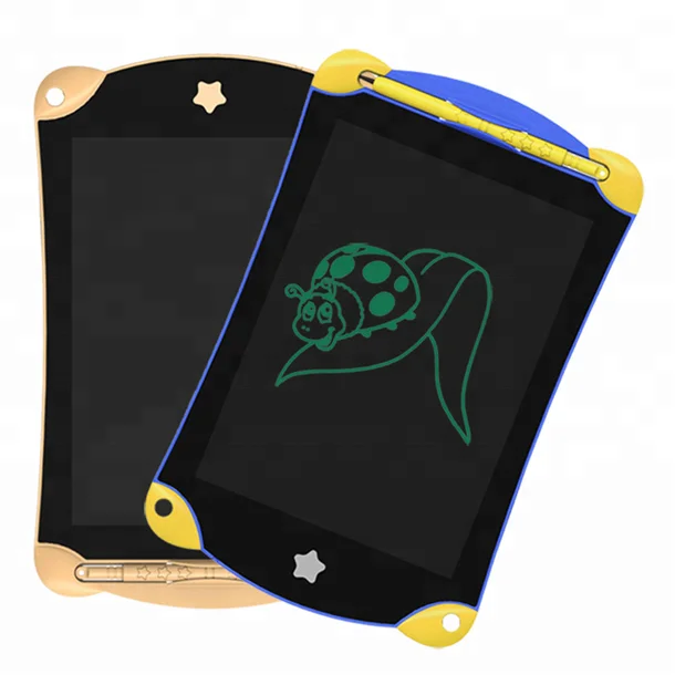 
 Экологичный безбумажный цифровой планшет для письма с роботом 8,5 дюйма, ЖК-планшет для письма, цветной ЖК-планшет для письма, блоки для рукописного ввода  