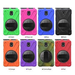 Детский чехол для планшета с ручкой, взрывозащищенный чехол для Samsung Tab A 10,1 10,5 Active 2 8,0 T390 T385 S5E T590 T830 T515 T387