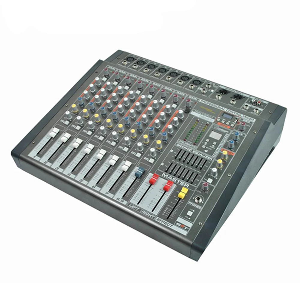 Source USB Flat High Power DJ Music Mixer Download on