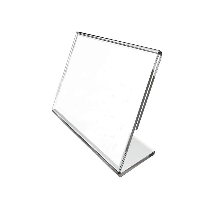 Details about   Mini Price Tag Stand Sign Holder Label Acrylic Transparent 25pcs Card Racks 