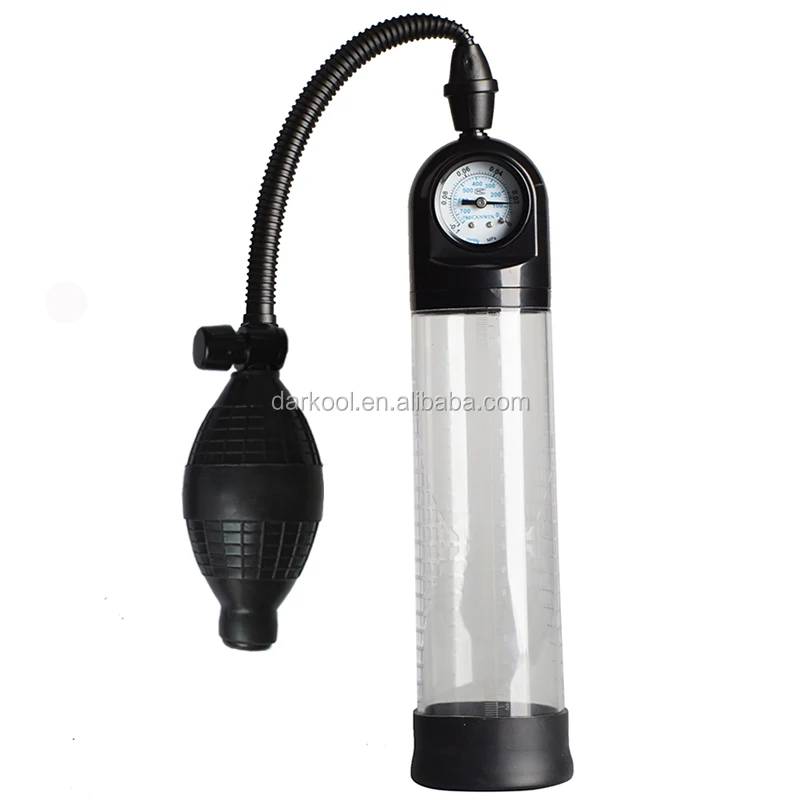 Hochwertige Automatische Penispumpe mit Manometer fr Mnner-Masturbator