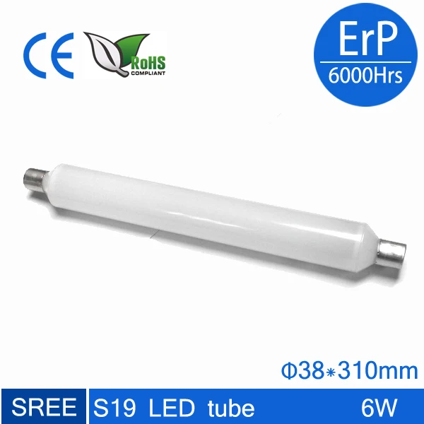 Competitive LED Replacement 6w S19 Led Tubular Lamp for Bathroom