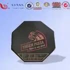 9" 10" 11" 12" hexagon/octangle round pizza box kraft recycle paper