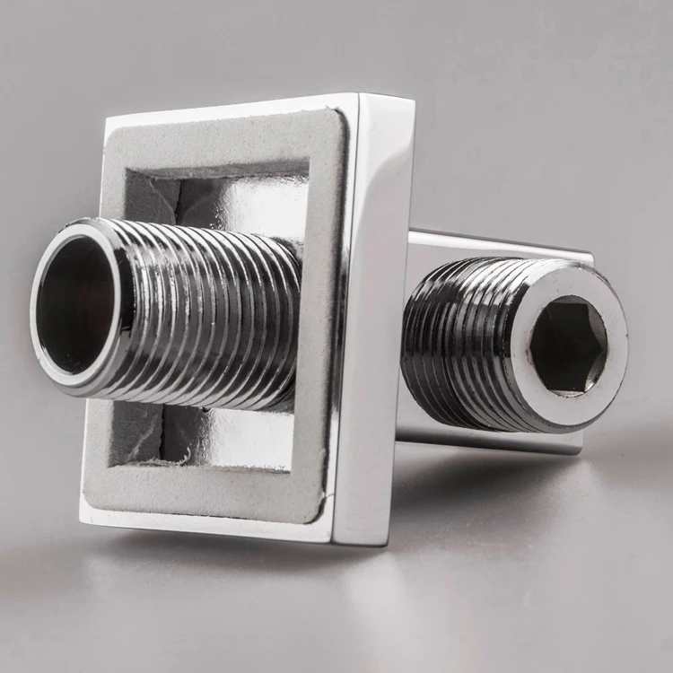 Square Wall Union Elbow for Concealed Showers manufacture