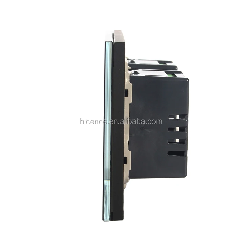Touch Sensor 10 Gang Light Dimmer Curtain Switch 12V Bedside Control Panel