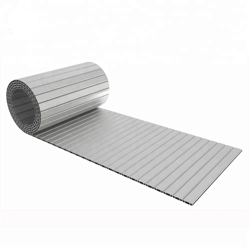 Flexible Rolling Curtain Shield Guard Aluminum Bellows Cover for CNC Machine