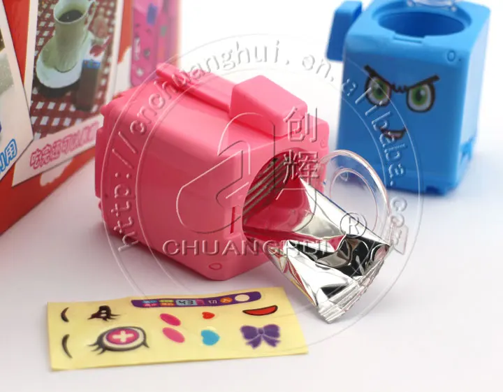 Toy Washing Machine Liquid Bubble Candy