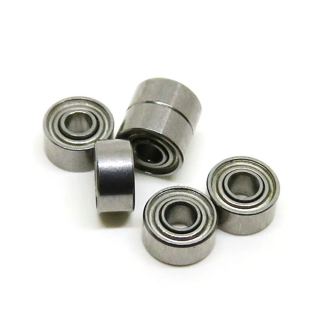 10 Cuscinetti A Sfera A Parete Sottile Gcr15: Diametri Interni Da 1.5 A 9 Mm, Qualità ABEC1/ABEC3, Per Progetti Di Precisione - Foto 2