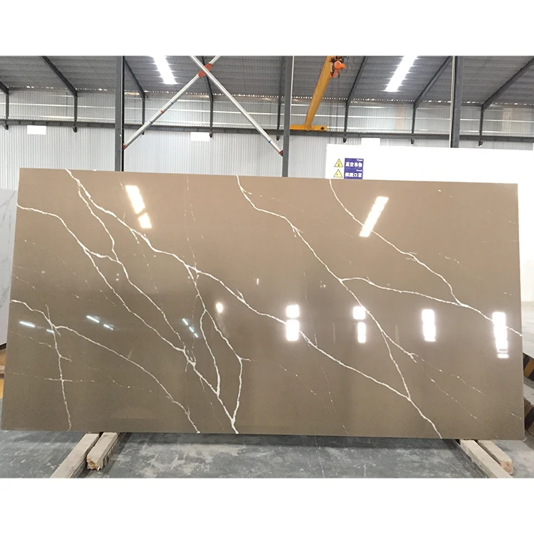 SH7223 Calacatta Black Quartz Stone With White Vein Artificial Black Quartz  Stone Slab Nero Marquina Quartz