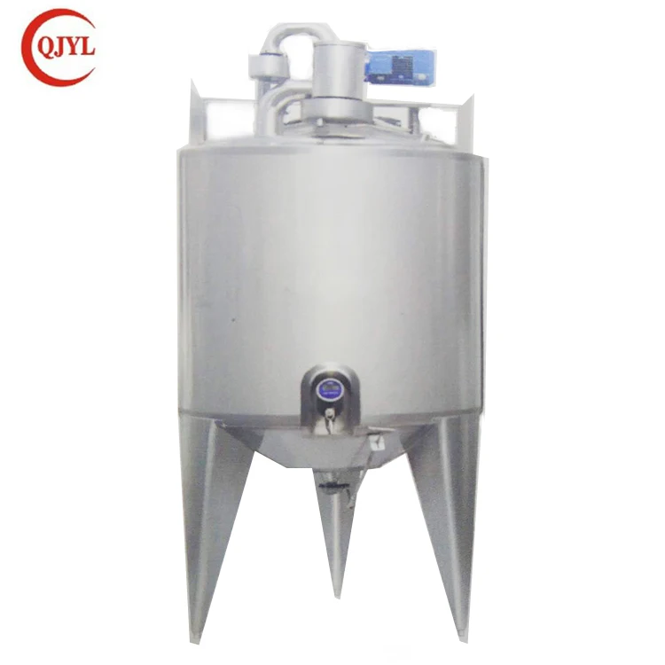 Stainless Steel 304/316 Food Grade Vertical Yogurt Fermentation Tank with PLC Control System 100L Capacity