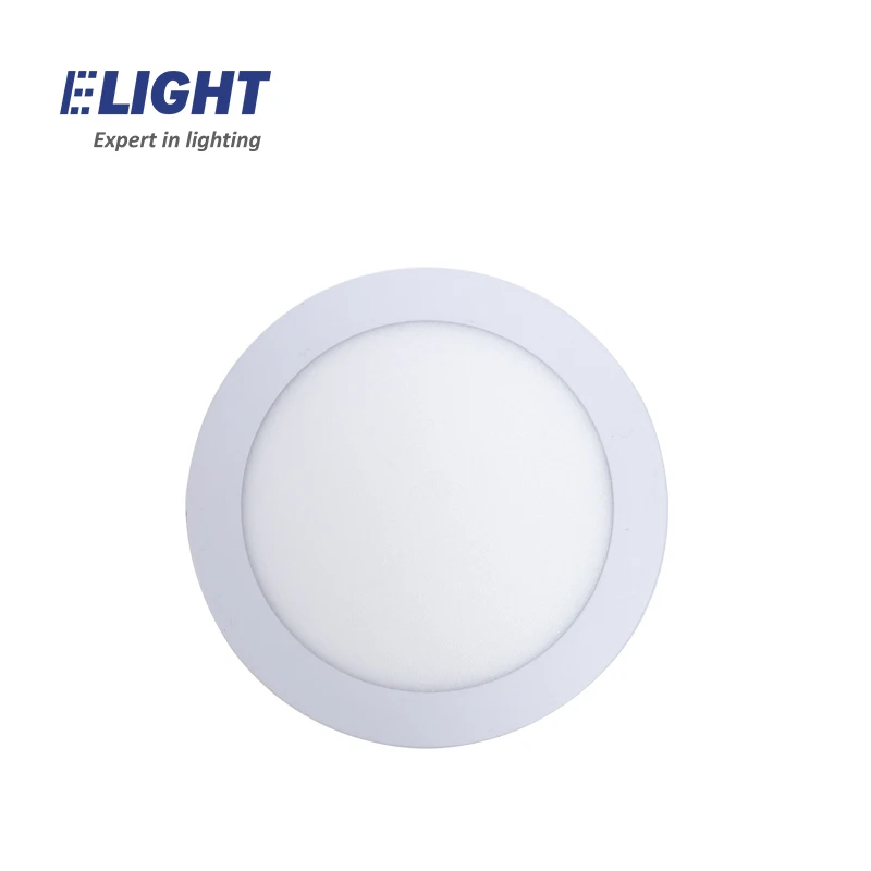 Zhongshan Led Panel Light Price 6W round LED slim downlight led panel light