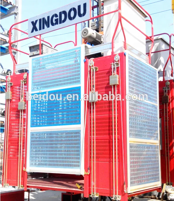 Waterproofing Hoist Carry Material Concrete Block Used Building Lift