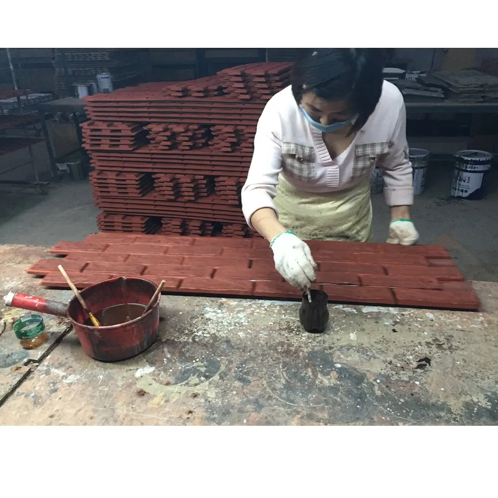 PU Faux Stone Type and Tile Stone Cheapest Exterior Wall Cladding Brick Panel Home Decortion