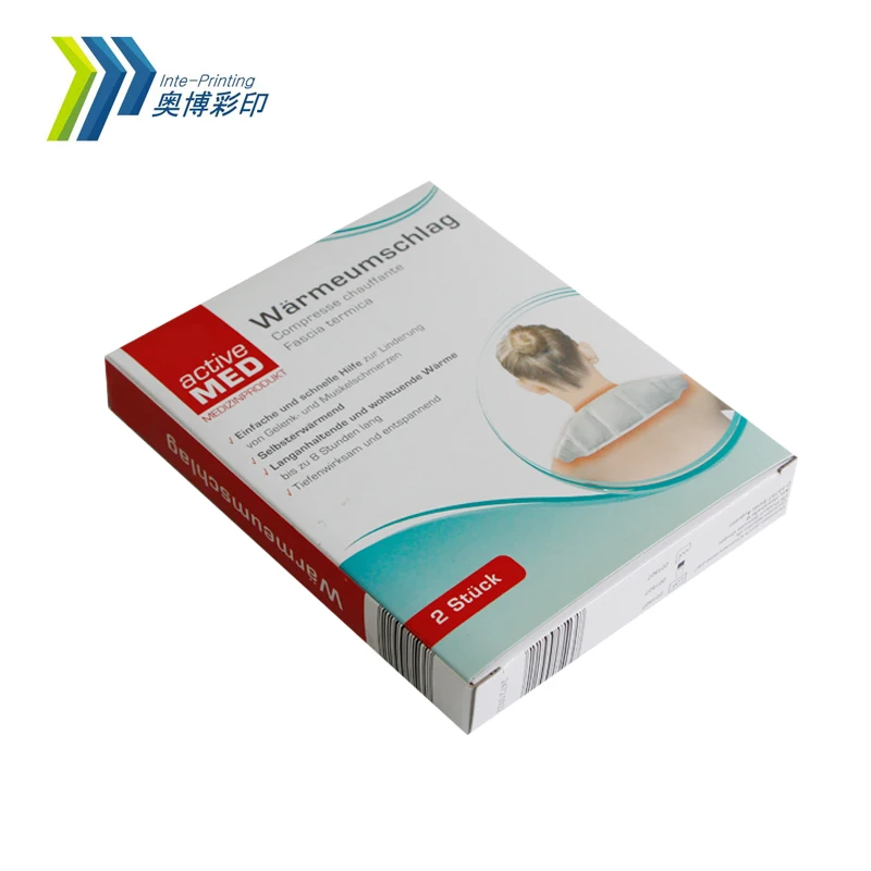 Customized Medicine Box New Design Paper Packaging Box