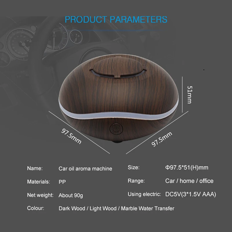 Cheap Essential Oil Diffuser Aromatizer with Usb Fragrance Diffuser Electric Hot Sale Car Accessories