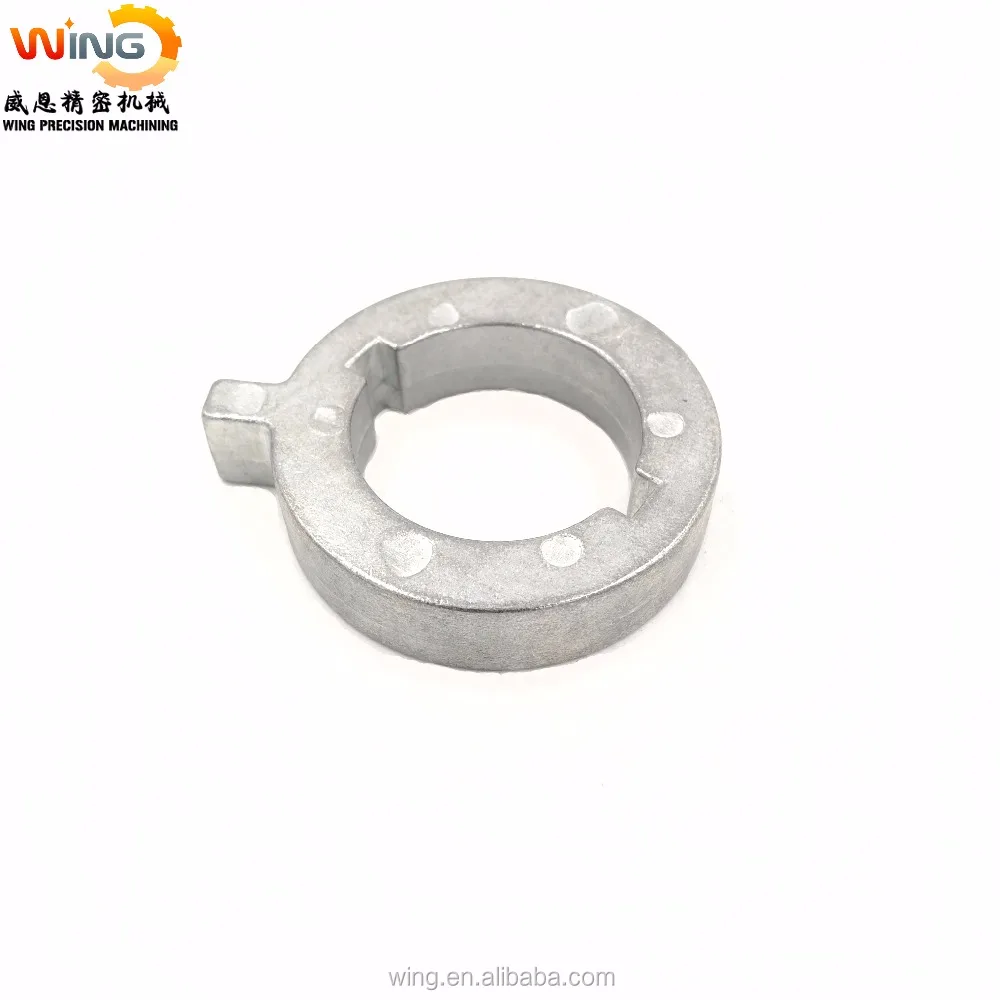 ALDC12 Aluminum Die Casting Pipe Clamp Fitting