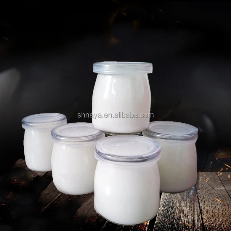 150ml 100ml 200ML Glass Pudding Jars Glass Yogurt Jars