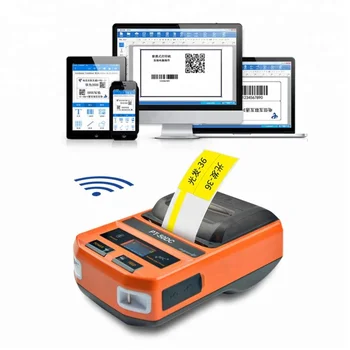 Manufacturer Pocket Thermal Barcode Printer Label Printer Thermal Printing Mini 1D/2D Barcode 40mm/s Max Lapi/label PT-50DC 300g