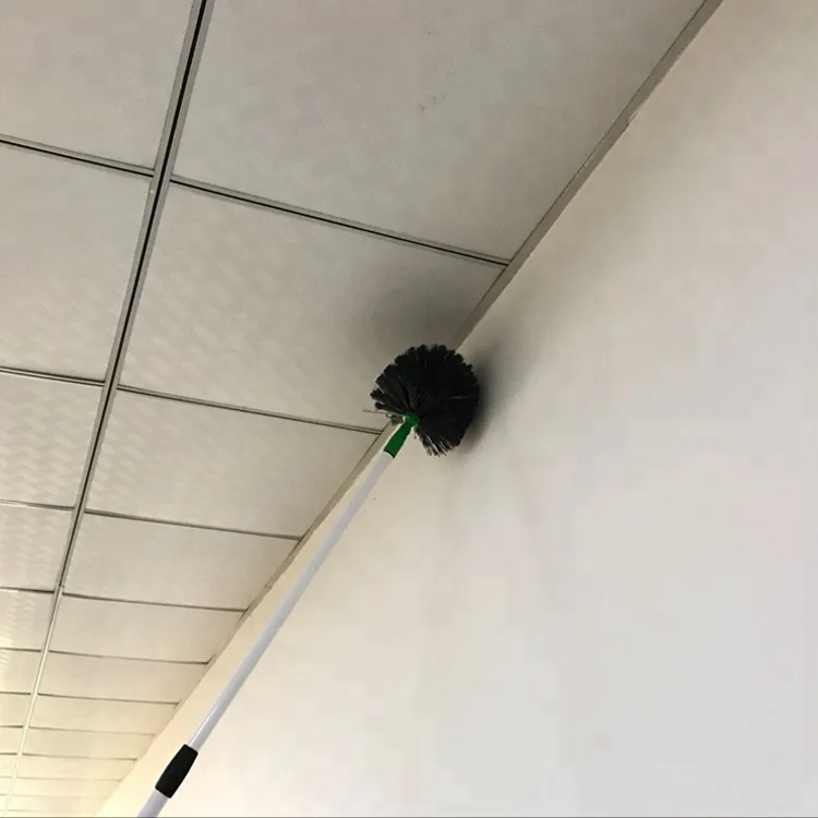 ESD Telescopic Extension Cobweb Brooms to Clean Ceiling
