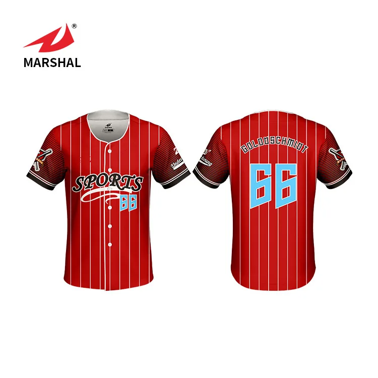 Wholesale Sports custom design baseball jersey custom sublimated shirt throwback  baseball jersey for men From m.