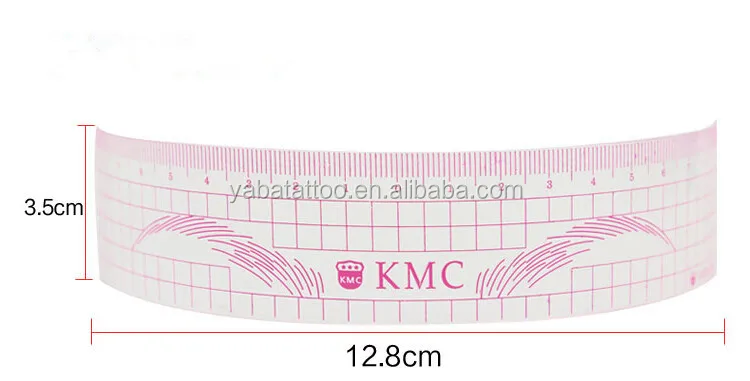 U тип татуировки бровей линейка для начинающих